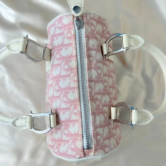 Rare Dior Pastel Pink Boston Bag - Picture 7 of 16